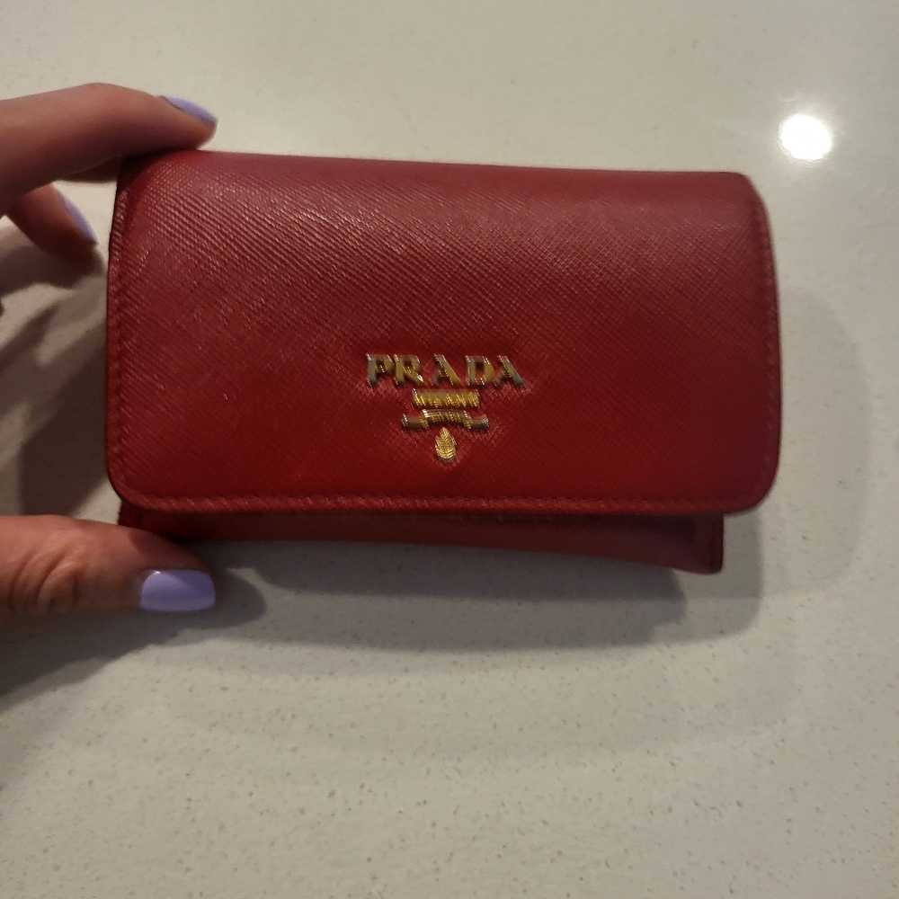 Authentic Prada Card Case